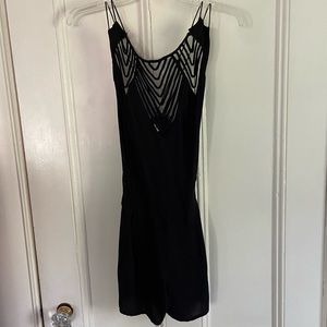 SEEK the label LF black strappy romper
